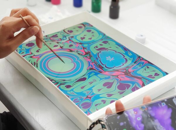 Learn the Art of Marbling | Seek Sophie