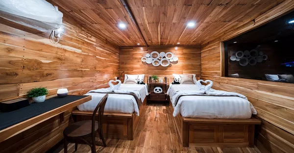 熊猫游艇住宿 - 海景双人舱