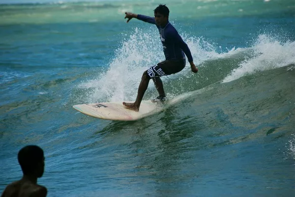 Surfing in Sri Lanka