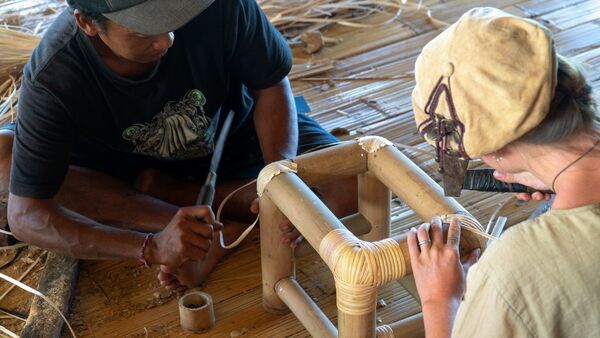 Bamboo Design and Construction with Traditional Balinese