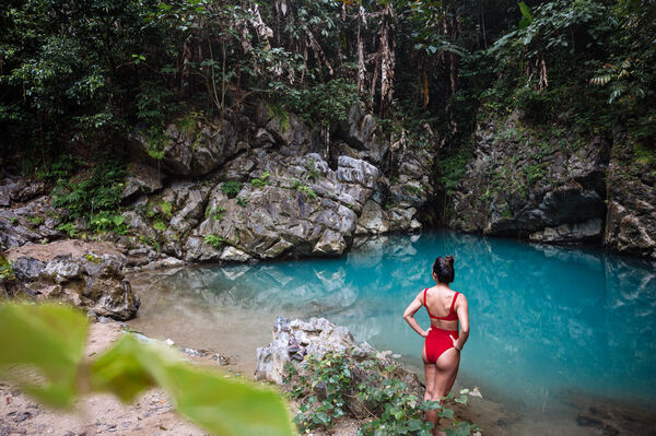 Phong Nha Day Trek to Elephant & Tra Ang Caves | Cliff Jumping & Lakeside BBQ
