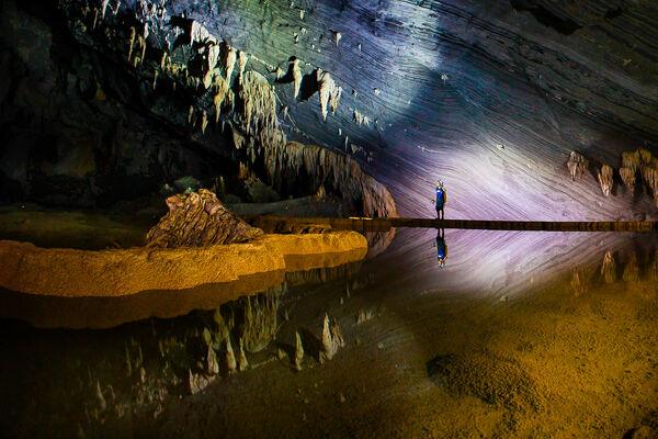 2D2N Phong Nha: Explore a Hidden Cave with Underground Rivers & Stalactite Halls | Camp & Homestay Combo