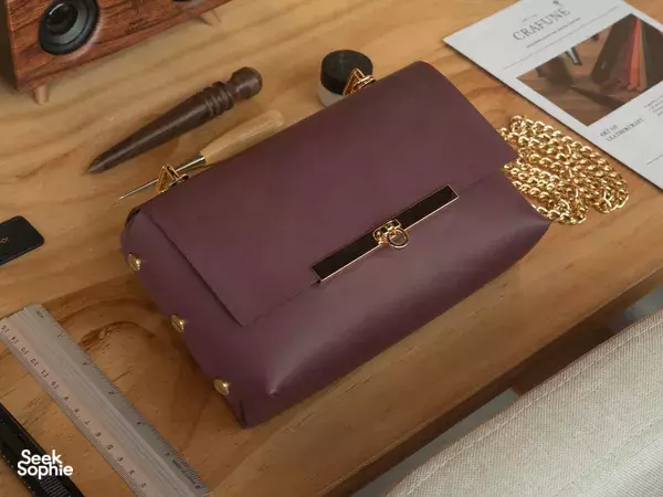Make a Leather Bag | Trendy Studio @ New Bahru