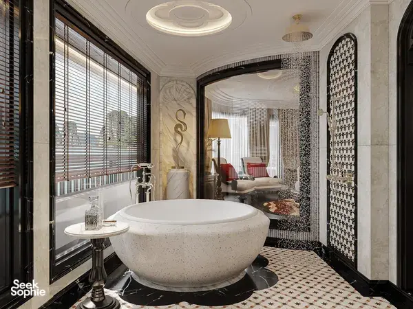 VIP Suite Bow View ( Second deck - Private balcony & Sea-view Jacuzzi )
