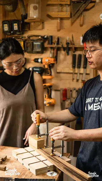 Full Day Beginners Woodworking | Craft Your Own Side Table