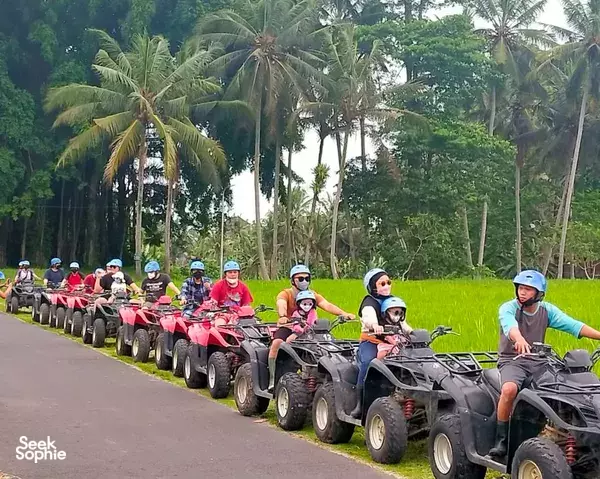 Bali ATV Ride Near Ubud with Diverse Terrain | Cave & Waterfall
