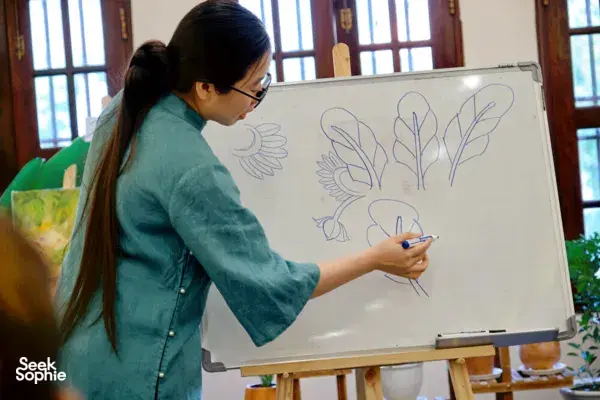 Vietnamese Folk Art with a Local Artist