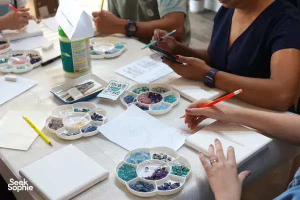 Private Gemstone Art with Healing Energy