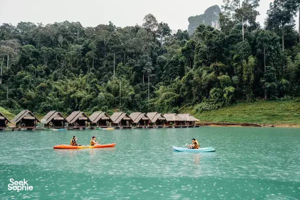 3D2N Comfy Khao Sok Rafthouse | Boat Safari + Coral Cave