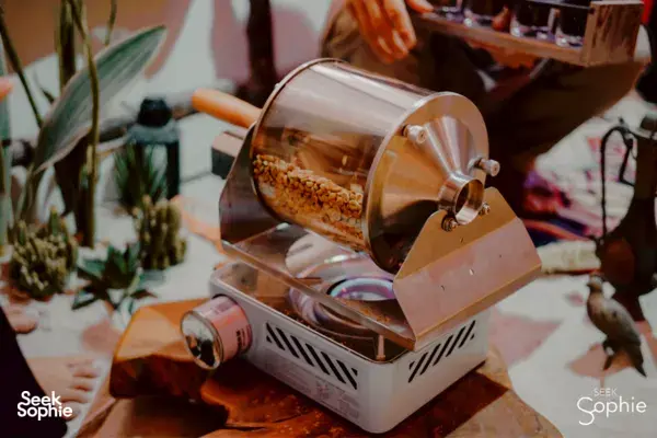 Pelatihan Pemanggangan Kopi dan Brunch Langsung