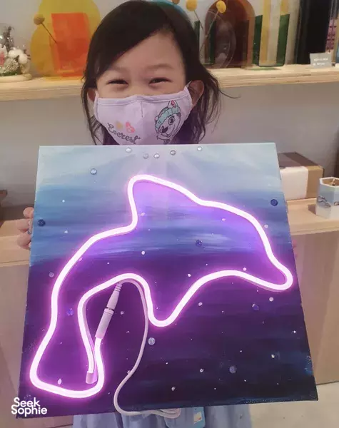 Neon Light Painting