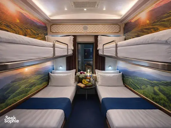 Hanoi to Dong Hoi Boutique Overnight Train | Premium Cabin