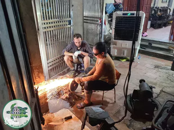 Forge Your Own Knife in a Historic Blacksmith Village