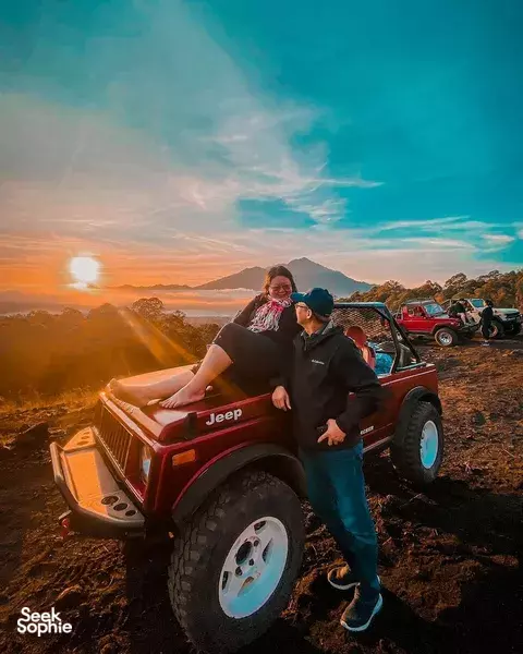 Mount Batur Off Road Sunrise Jeep With Hot Spring