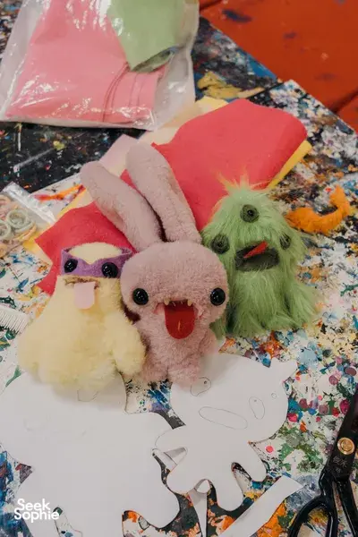 Make Your Own Ugly-Cute Plushie Keychain 