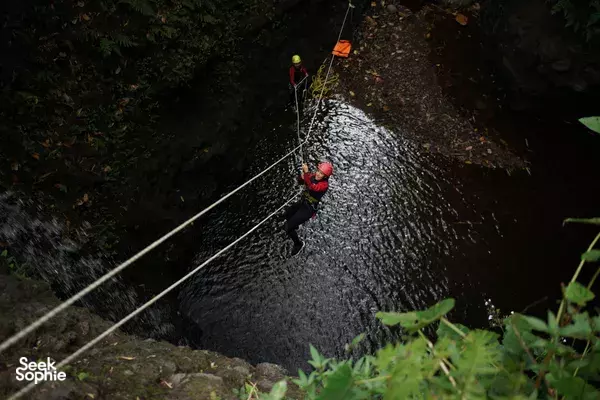 Bali's Ultimate Canyoning: Waterfalls, Hot Springs + Spice Hike