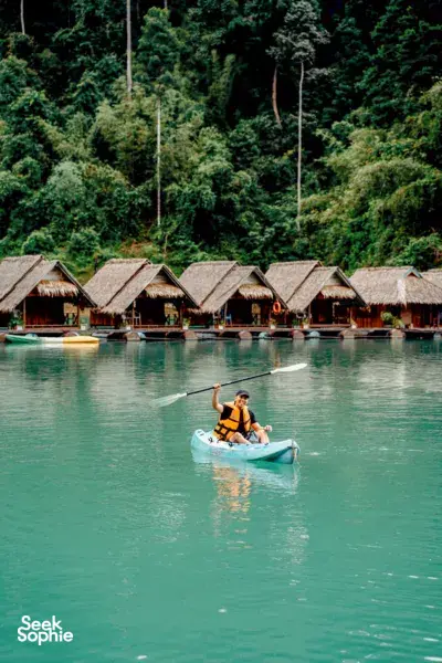 3D2N Rumah Raft Nyaman Khao Sok | Safari Perahu + Gua Karang