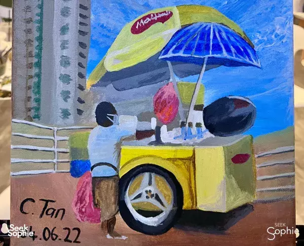 Image 41: Paint the Past | Art Jam in Raffles Place with Guided Photography Walk