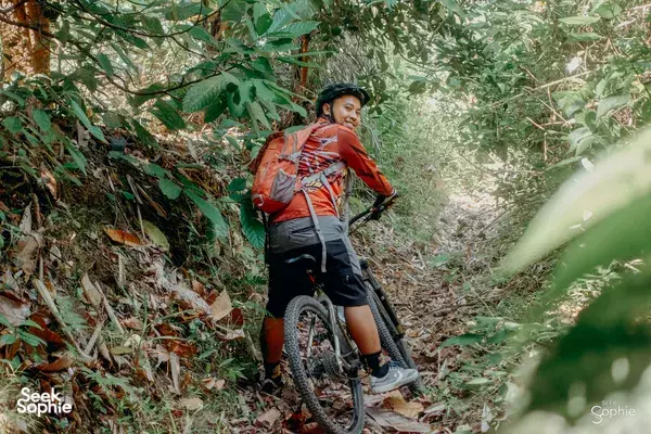 Half-day National Park Kumbi Forest Cycling in Lombok 