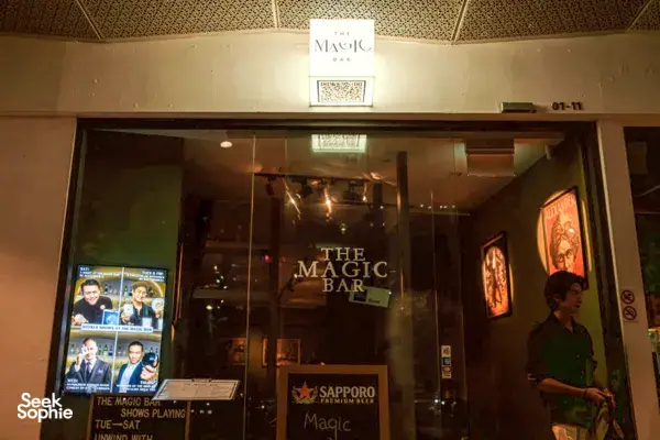 Hidden Tokyo-Style Magic Bar in Singapore