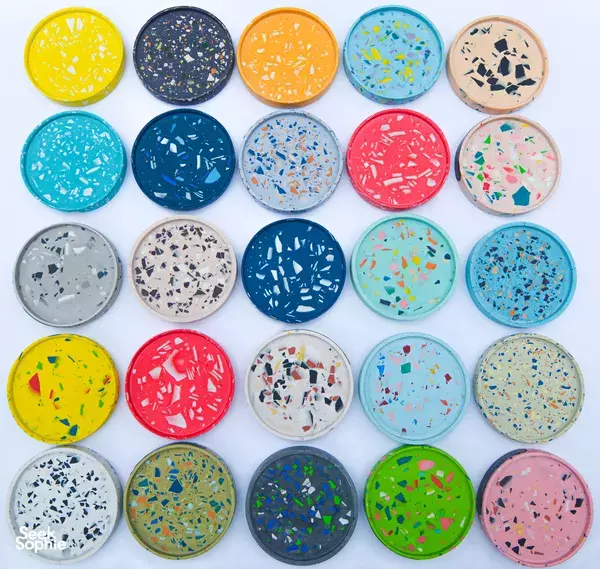 Terrazzo Collection Coaster Workshop