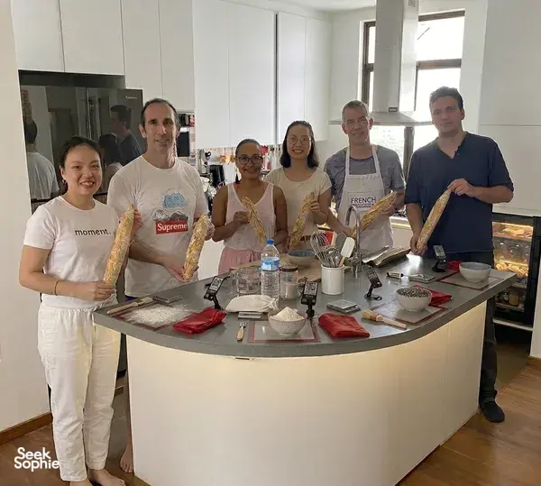 Bake French Baguette & Enjoy Sunset Charcuterie