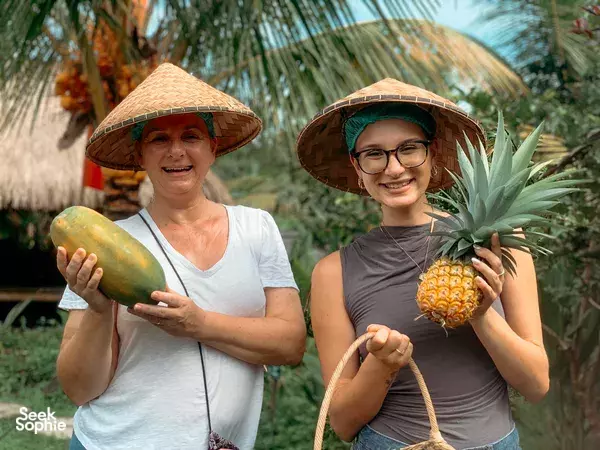 Balinese Vegan Cooking | Gorgeous Sidemen Garden 