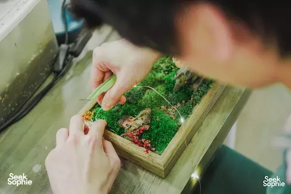 Make Moss Frame with Unlimited Materials + Laser-Cut Your Name!