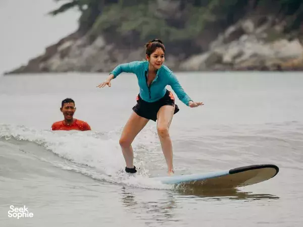 Group Surf Classes In Bang Tao Beach Phuket