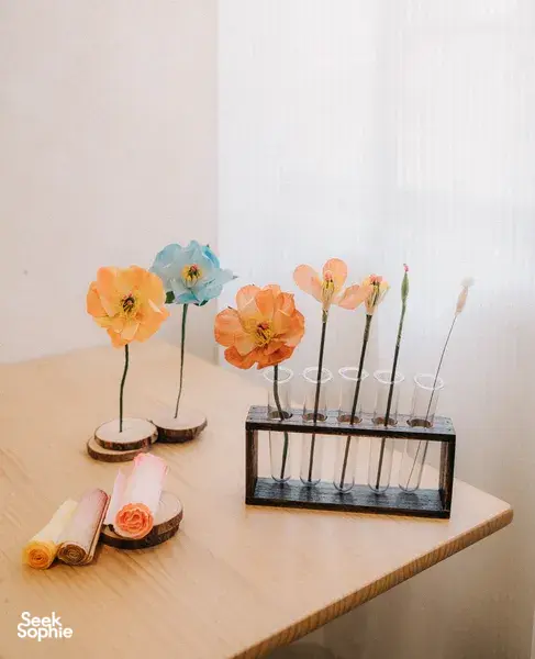 Singapore’s Only Lifelike Paper Flower Studio Experience
