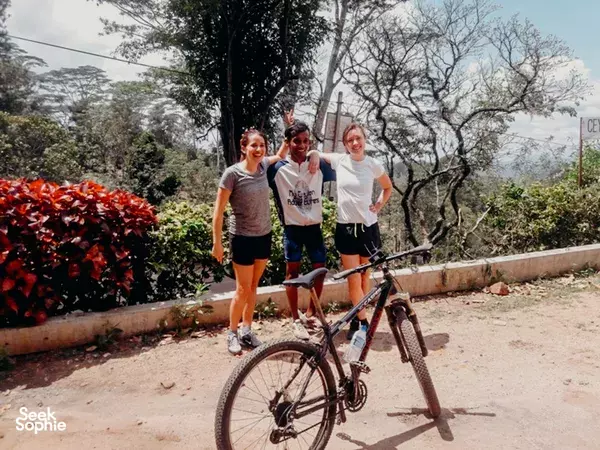 Cycling in Hanthana Tea Plantation