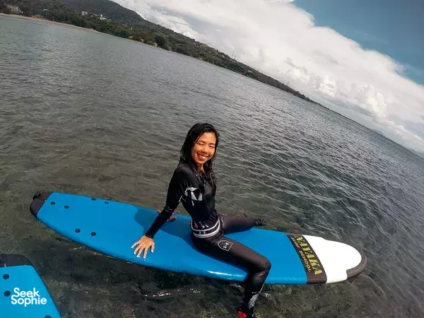 2 hour Private Surf lesson in Senggigi | Includes Documentation