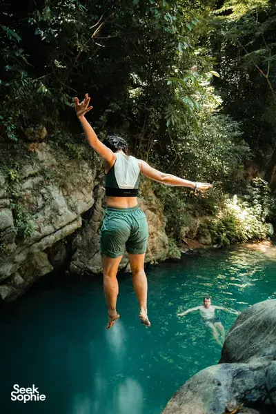 Phong Nha Day Trek to Elephant & Tra Ang Caves | Cliff Jumping & Lakeside BBQ