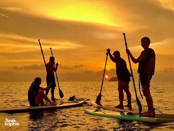 Stand-Up Paddleboarding in Kota Kinabalu