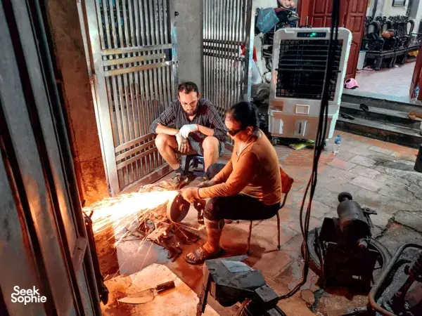 Forge Your Own Knife in a Historic Blacksmith Village