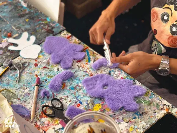 Make Your Own Ugly-Cute Plushie Keychain 