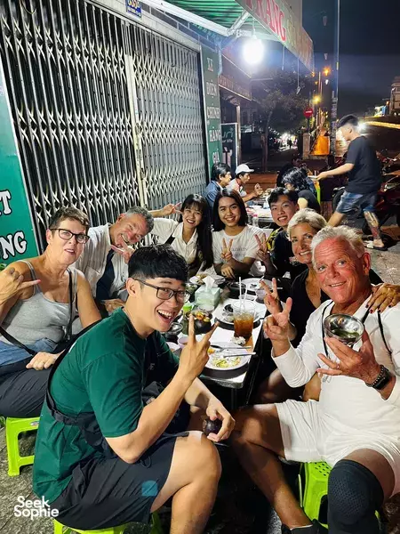 Zero-Tourist Saigon Food Adventure by Scooter & Local Home Visit