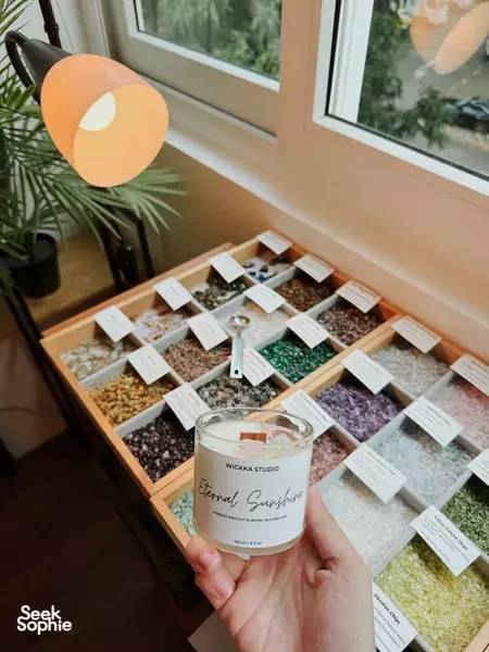 Crystal Candle Making | Manifest as You Craft your Candle!