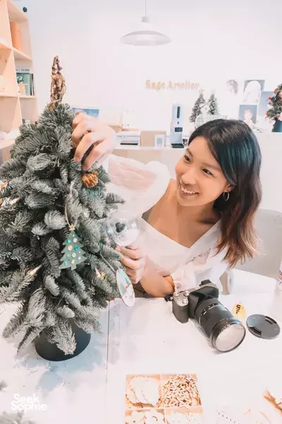 Christmas Tree Workshop in Sing Ming Studio
