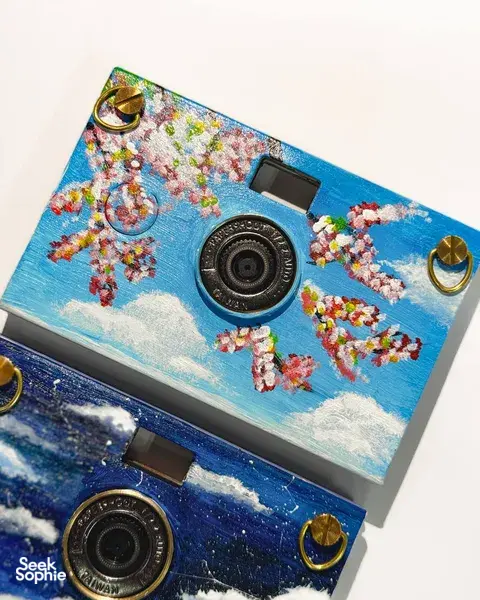 Design + Paint Your Own Paper Shoot Camera in Hidden Studio