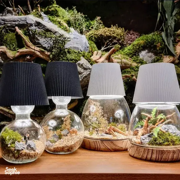 Turn a Miniature World Into a Glowing Desk Lamp