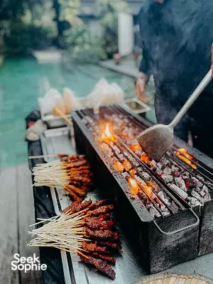 Japanese Style BBQ in Lush Bukit Timah Jungle