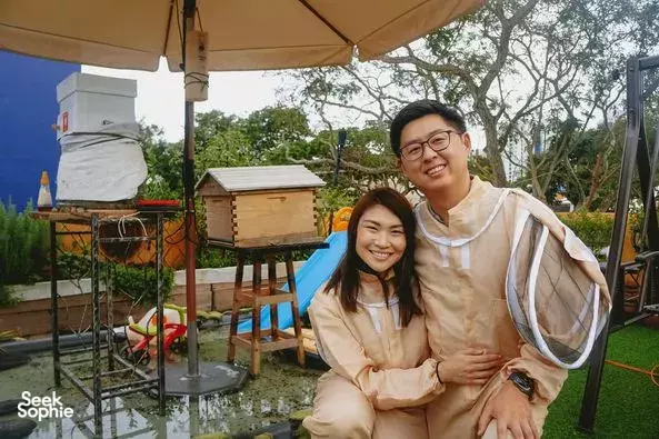 Secret Rooftop Farm, Rescued Bees + Honey Tasting