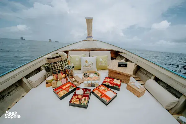 Krabi Island Hopping on Lux Longtail Boat | Picnic on Poda Island