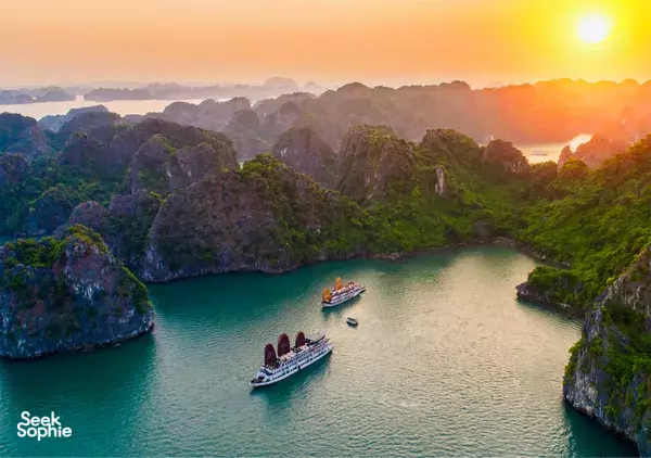 3D2N Halong and Lan Ha Bay Cruise | Red-Sailed Junk with Classic Itinerary