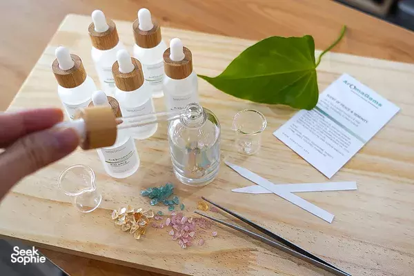 Crystal Aromatherapy Workshop | Custom Scent Blending for Teams 