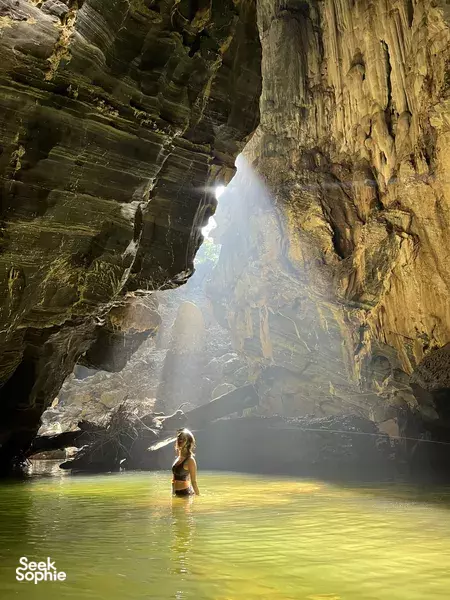 2D2N Phong Nha: Explore a Hidden Cave with Underground Rivers & Stalactite Halls | Camp & Homestay Combo