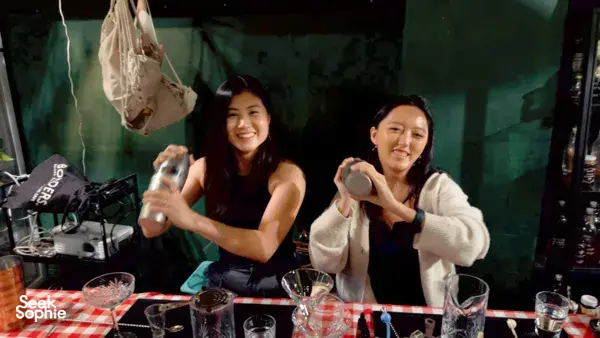 Cocktail Making Fun in a Hidden Desert Oasis