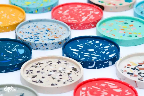 Terrazzo Collection Coaster Workshop