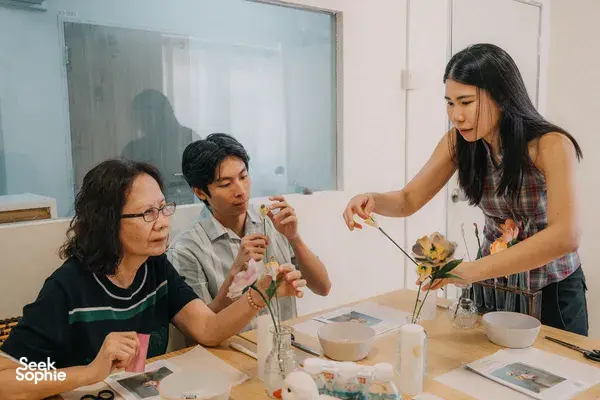 Singapore’s Only Lifelike Paper Flower Studio Experience